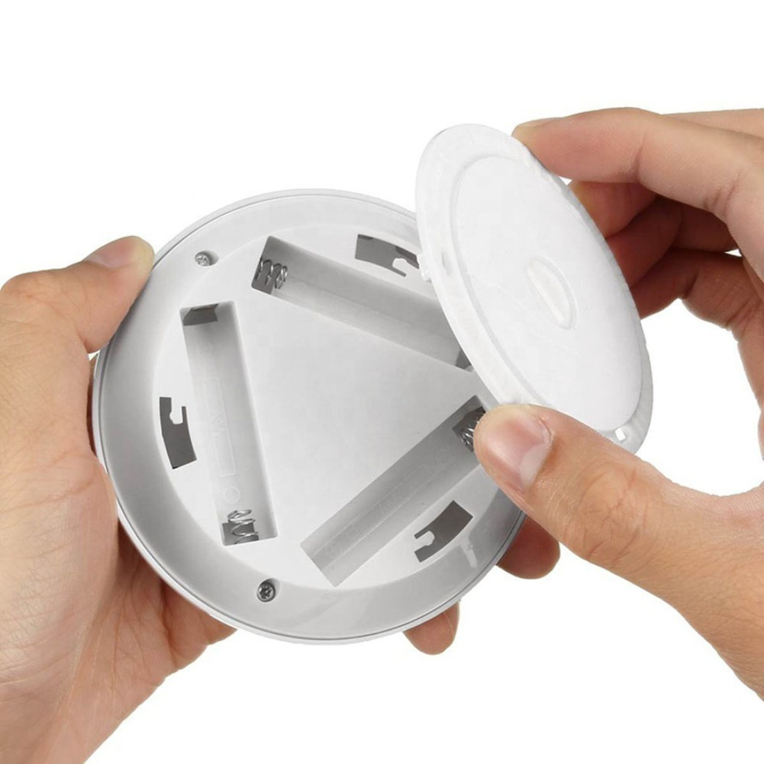 Set 3 Lampi LED Wireless cu Telecomanda si Temporizator, 2 trepte de lumina Set 3 Lampi LED Wireless cu Telecomanda si Temporizator, 2 trepte de lumina