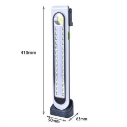 Lampa solara pentru camping multifunctionala, 45 LED-uri, HEL-6855T, 39 cm x 6.9 cm Lampa solara pentru camping multifunctionala, 45 LED-uri, HEL-6855T, 39 cm x 6.9 cm