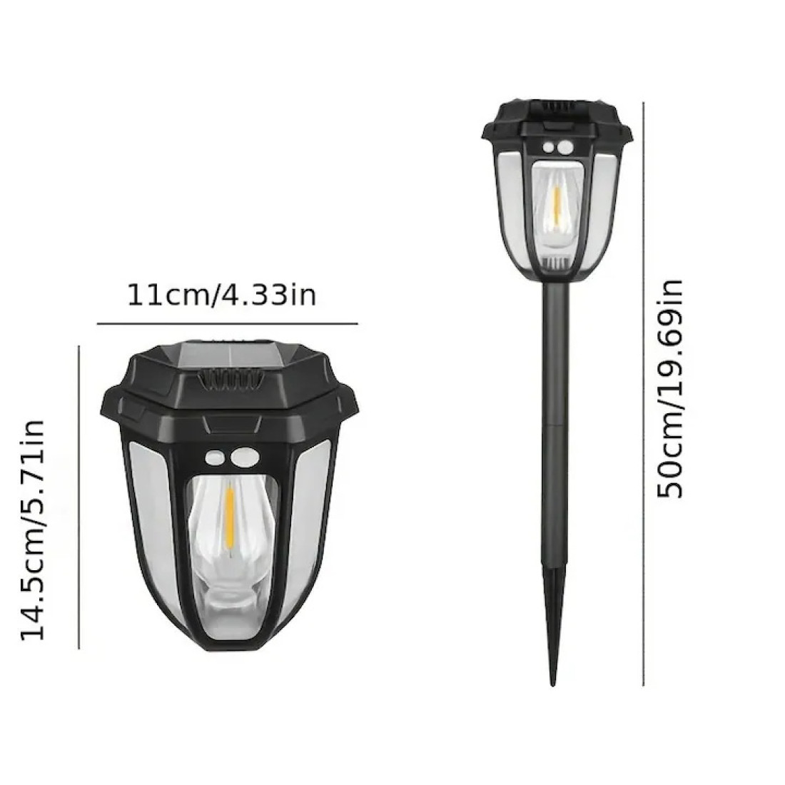 Lampa Solara 2 in 1 cu Senzor de Miscare, pentru Perete sau cu Tarus, 600 lm, Baterie 1200 mAh, Lumina LED, Reglare Intensitate, IP65, Pentru Gradina, Curte, Terasa, Alei Lampa Solara 2 in 1 cu Senzor de Miscare, pentru Perete sau cu Tarus, 600 lm, Baterie 1200 mAh, Lumina LED, Reglare Intensitate, IP65, Pentru Gradina, Curte, Terasa, Alei