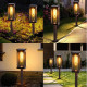 Lampa solara de gradina LED, tarus cu inaltime reglabila, lumina calda, rezistenta la ploaie, praf si intemperii IP65, negru Lampa solara de gradina LED, tarus cu inaltime reglabila, lumina calda, rezistenta la ploaie, praf si intemperii IP65, negru