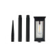 Lampa solara de gradina LED, tarus cu inaltime reglabila, lumina calda, rezistenta la ploaie, praf si intemperii IP65, negru Lampa solara de gradina LED, tarus cu inaltime reglabila, lumina calda, rezistenta la ploaie, praf si intemperii IP65, negru