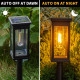 Lampa solara de gradina LED, tarus cu inaltime reglabila, lumina calda, rezistenta la ploaie, praf si intemperii IP65, negru Lampa solara de gradina LED, tarus cu inaltime reglabila, lumina calda, rezistenta la ploaie, praf si intemperii IP65, negru