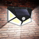 Lampa solara de perete cu senzor de miscare, 100 LED-uri, lumina alba, IP65, incarcare solara, 14 x 10 x 6 cm Lampa solara de perete cu senzor de miscare, 100 LED-uri, lumina alba, IP65, incarcare solara, 14 x 10 x 6 cm