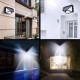 Lampa solara de perete cu senzor de miscare, 114 LED-uri, 700 lm, baterie 1200 mAh, lumina alba rece, detectie 3-5 m, IP65, incarcare solara, 18 x 12 x 6 cm Lampa solara de perete cu senzor de miscare, 114 LED-uri, 700 lm, baterie 1200 mAh, lumina alba rece, detectie 3-5 m, IP65, incarcare solara, 18 x 12 x 6 cm
