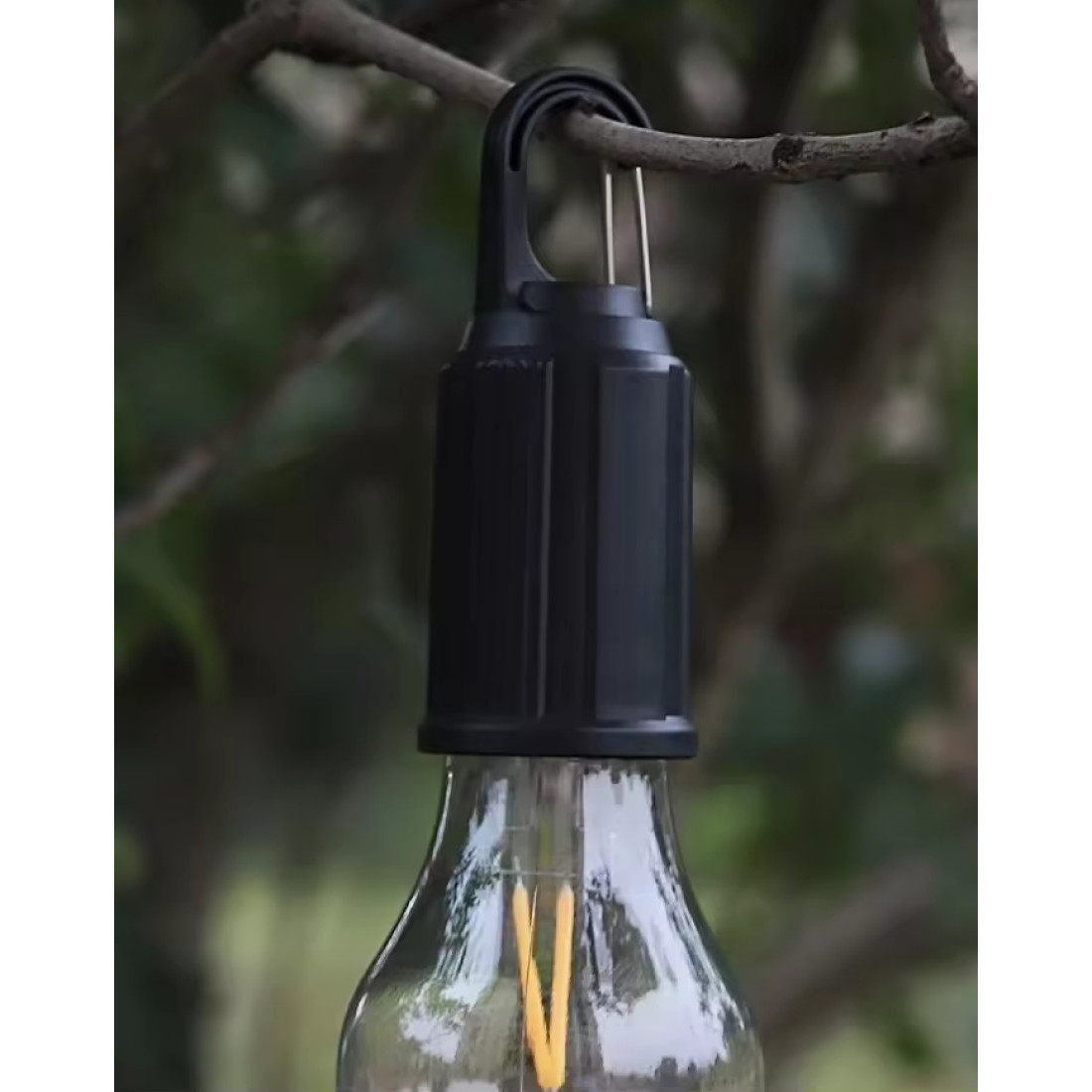 Bec portabil LED fara fir, reincarcabil USB Type-C, lumina calda, utilizare interior/exterior, autonomie mare, corp rezistent la socuri, camping, terasa Bec portabil LED fara fir, reincarcabil USB Type-C, lumina calda, utilizare interior/exterior, autonomie mare, corp rezistent la socuri, camping, terasa