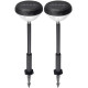 Set 2 lampi solare pentru gradina, lumina calda, panou solar, IP65, pornire/oprire automata, negre Set 2 lampi solare pentru gradina, lumina calda, panou solar, IP65, pornire/oprire automata, negre
