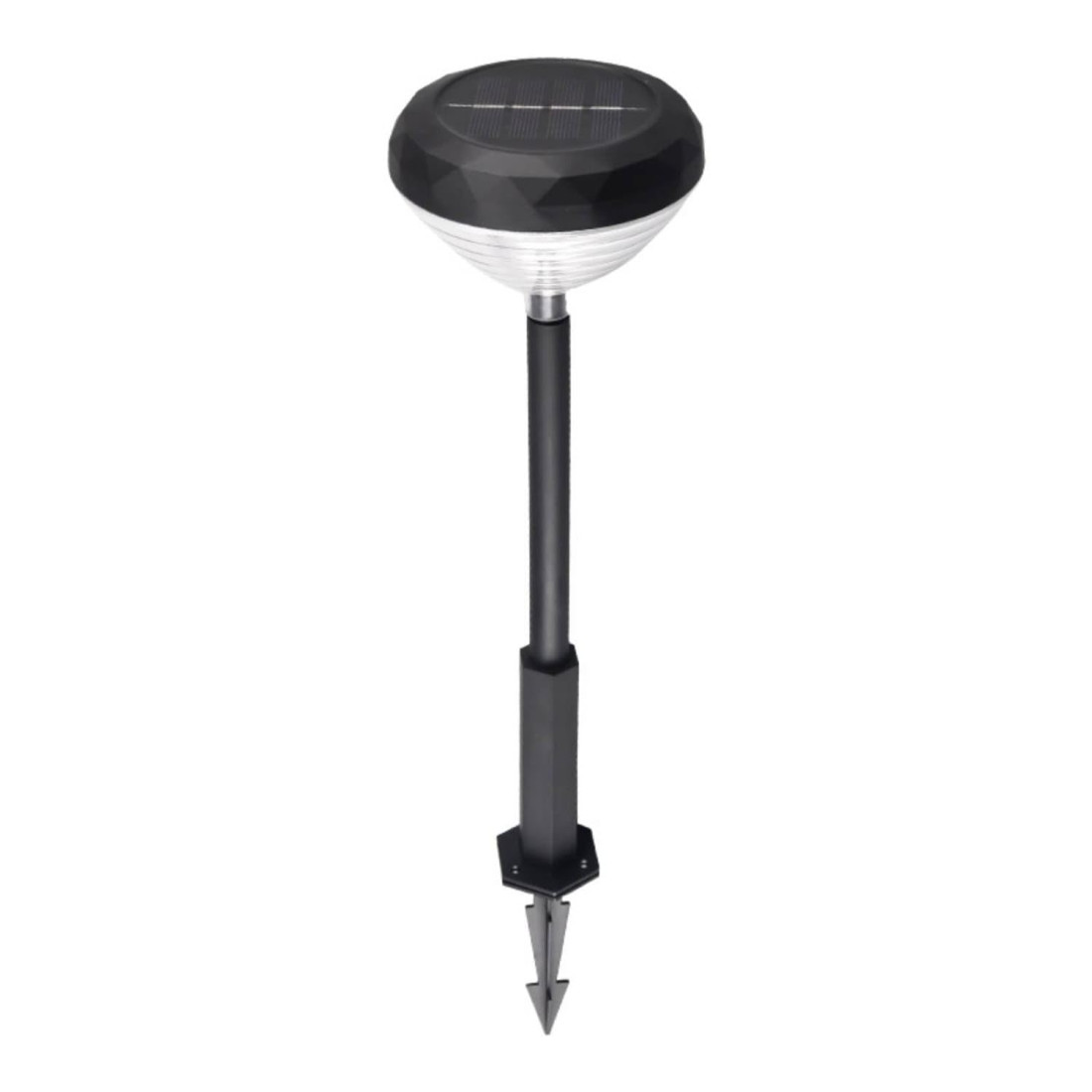Set 2 lampi solare pentru gradina, lumina calda, panou solar, IP65, pornire/oprire automata, negre Set 2 lampi solare pentru gradina, lumina calda, panou solar, IP65, pornire/oprire automata, negre