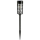 Lampa solara de gradina LED, tarus cu inaltime reglabila, lumina calda, rezistenta la ploaie, praf si intemperii IP65, negru Lampa solara de gradina LED, tarus cu inaltime reglabila, lumina calda, rezistenta la ploaie, praf si intemperii IP65, negru