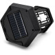 Lampa solara LED pentru exterior, lumina calda, suspendare sau montaj pe perete, rezistenta la apa, design elegant negru Lampa solara LED pentru exterior, lumina calda, suspendare sau montaj pe perete, rezistenta la apa, design elegant negru