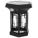 Lampa solara LED pentru exterior, lumina calda, suspendare sau montaj pe perete, rezistenta la apa, design elegant negru Lampa solara LED pentru exterior, lumina calda, suspendare sau montaj pe perete, rezistenta la apa, design elegant negru