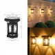 Lampa solara LED pentru exterior, lumina calda, suspendare sau montaj pe perete, rezistenta la apa, design elegant negru Lampa solara LED pentru exterior, lumina calda, suspendare sau montaj pe perete, rezistenta la apa, design elegant negru