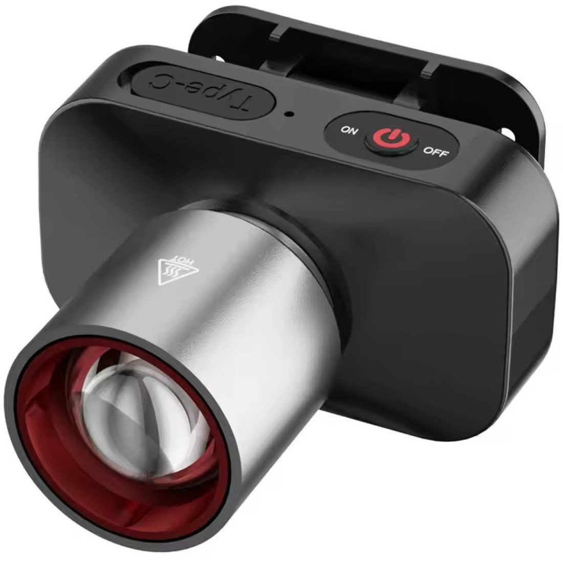 Lanterna Frontala LED Premium cu Zoom Telescopic, 5150 lm, USB Type-C, IPX5, 3 Moduri de Iluminare, Acumulator 1200 mAh, Raza pana la 700 m, Ideala pentru Camping, Pescuit, Ciclism si Alergare Lanterna Frontala LED Premium cu Zoom Telescopic, 5150 lm, USB Type-C, IPX5, 3 Moduri de Iluminare, Acumulator 1200 mAh, Raza pana la 700 m, Ideala pentru Camping, Pescuit, Ciclism si Alergare