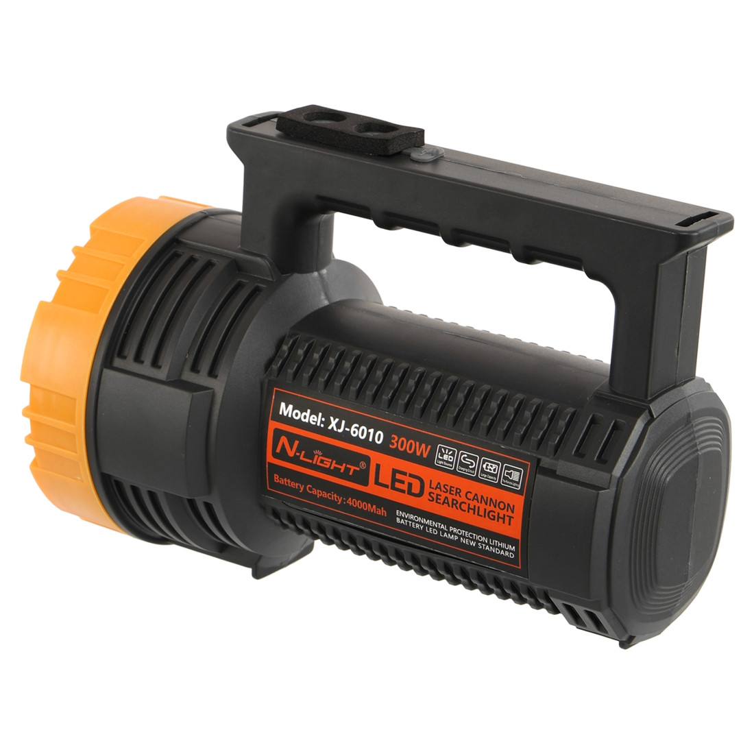 Lanterna LED Profesionala Reincarcabila XJ-6010, 300W, 4000 mAh, Autonomie 6-8 ore, Raza Lunga de Actiune 600-800 m, USB Type-C, 3 Moduri Iluminare, Lumina Alba, Curea de Umar Inclusa Lanterna LED Profesionala Reincarcabila XJ-6010, 300W, 4000 mAh, Autonomie 6-8 ore, Raza Lunga de Actiune 600-800 m, USB Type-C, 3 Moduri Iluminare, Lumina Alba, Curea de Umar Inclusa