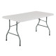 Masa pliabila 152 x 70 x 74 cm, portabila, structura metalica, blat din plastic rezistent, usor de transportat, alb Masa pliabila 152 x 70 x 74 cm, portabila, structura metalica, blat din plastic rezistent, usor de transportat, alb