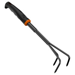 Minigrebla, 3 dinti, maner ergonomic