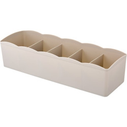 Mini organizator, 9 x 27 x 7 cm, bej