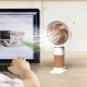 Mini ventilator YH-1, portabil, silentios, cu suport de birou detasabil, 1.5W, design compact, reincarcare USB, ideal pentru calatorii, birou, terasa Mini ventilator YH-1, portabil, silentios, cu suport de birou detasabil, 1.5W, design compact, reincarcare USB, ideal pentru calatorii, birou, terasa