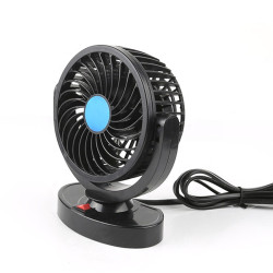 Mini ventilator pentru masina, rotire 360°, silentios, design compact