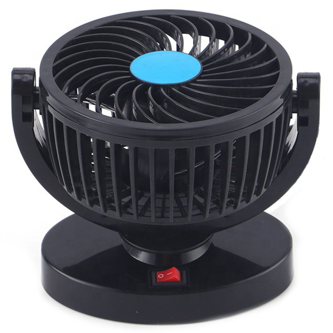 Mini ventilator pentru masina, rotire 360°, silentios, design compact