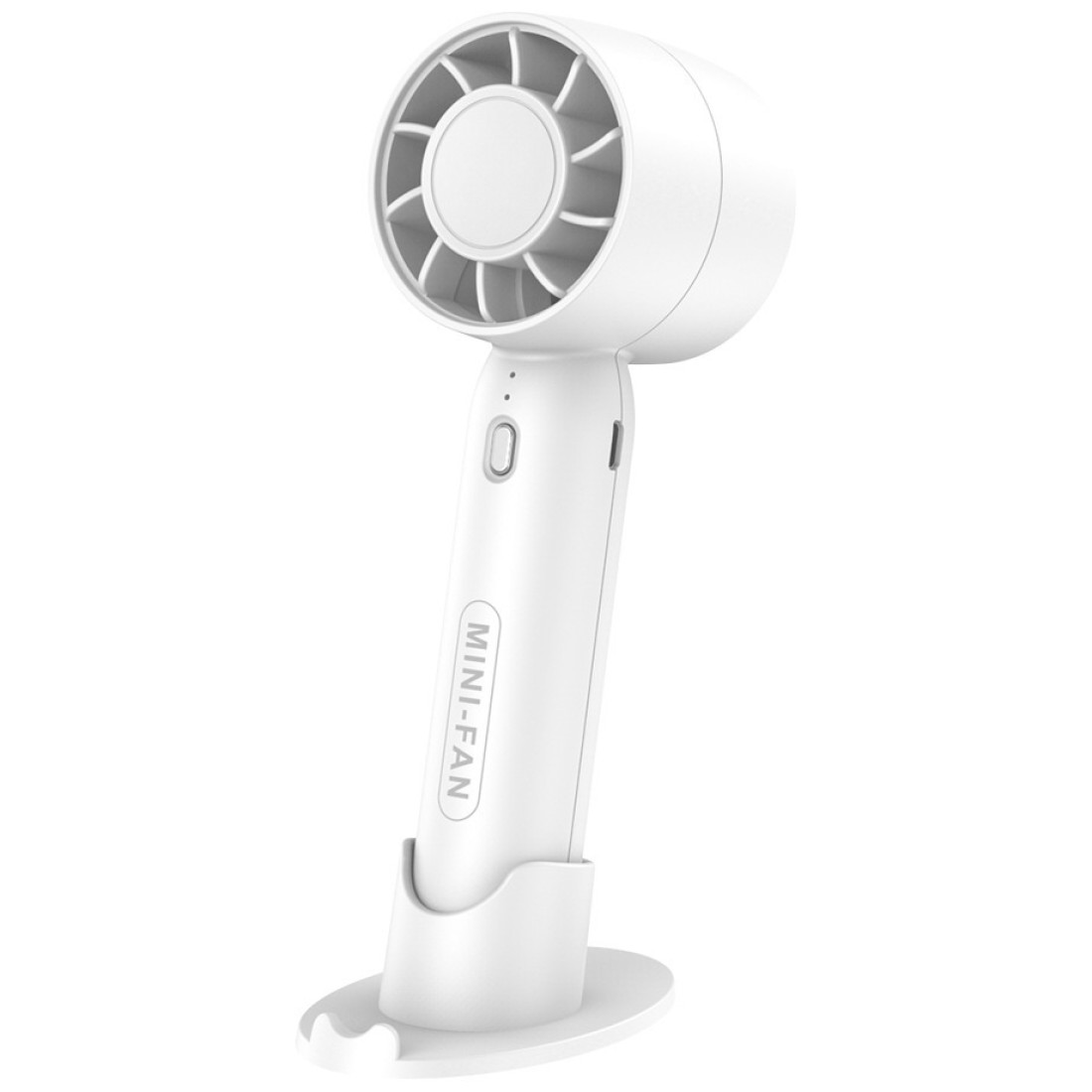 Mini ventilator ZWZ-T-10, portabil, silentios, cu suport de birou detasabil, 5W, 3 trepte de viteza, design compact, reincarcare USB, ideal pentru calatorii, birou, terasa, alb Mini ventilator ZWZ-T-10, portabil, silentios, cu suport de birou detasabil, 5W, 3 trepte de viteza, design compact, reincarcare USB, ideal pentru calatorii, birou, terasa, alb