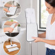 Mop cu pulverizator pentru curatare, design ergonomic, utilizare umeda si uscata, laveta din microfibra, rezervor detasabil