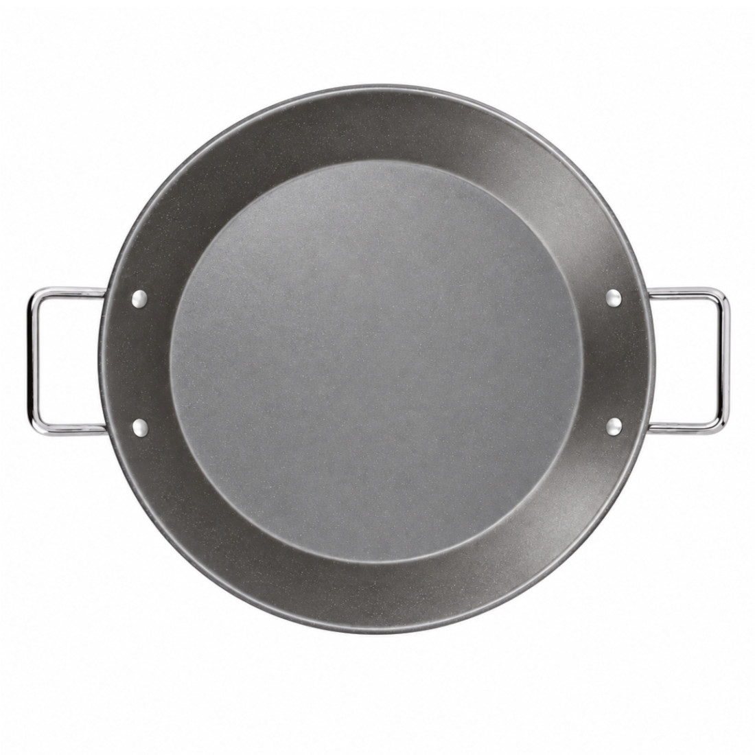Tava rotunda, diametru 42 cm, pentru copt si gatit, cu strat antiaderent si doua manere metalice