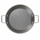 Tava rotunda, diametru 42 cm, pentru copt si gatit, cu strat antiaderent si doua manere metalice