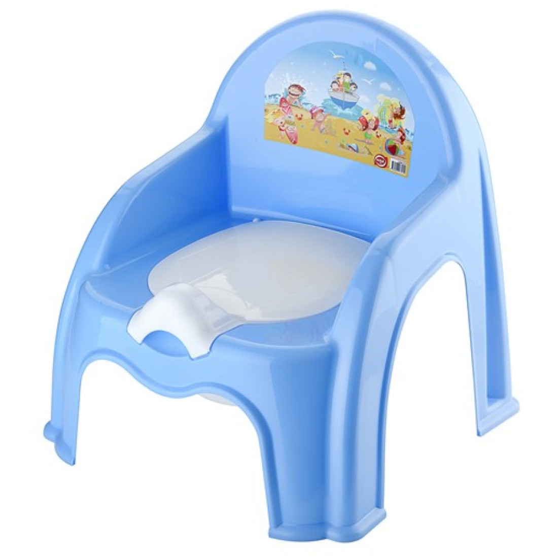 Olita pentru copii, 33 x 32 x 35 cm, albastra Olita pentru copii, 33 x 32 x 35 cm, albastra