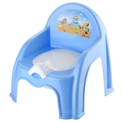 Olita pentru copii, 33 x 32 x 35 cm, albastra Olita pentru copii, 33 x 32 x 35 cm, albastra