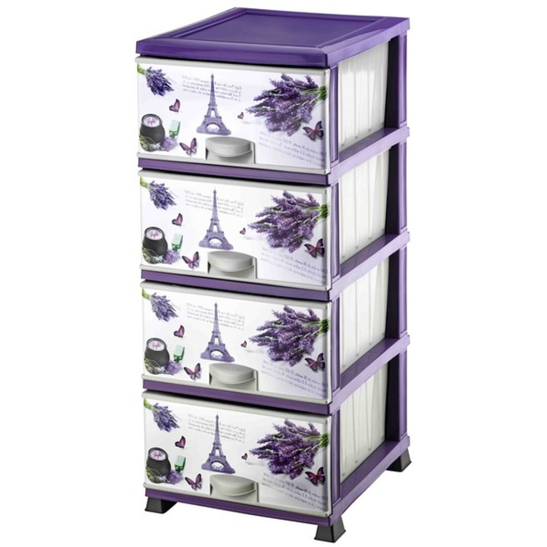 Dulap pentru depozitare, dimensiuni 90 x 45 x 38 cm, mov Dulap pentru depozitare, dimensiuni 90 x 45 x 38 cm, mov