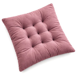 Perna pentru scaun moale, catifea, 40 x 40 cm, 280 g, roz Perna pentru scaun moale, catifea, 40 x 40 cm, 280 g, roz