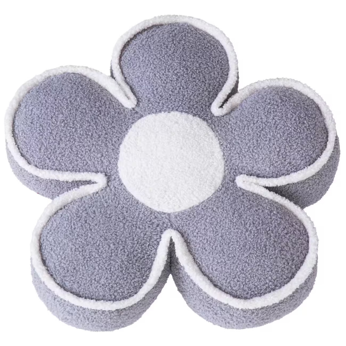 Perna pentru scaun in forma de floare, 50 x 50 cm, 700 g, gri