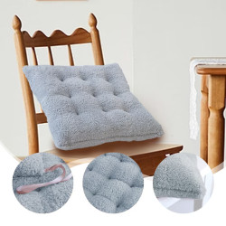 Perna pentru scaun moale, pufoasa, 40 x 40 cm, 280 g, gri Perna pentru scaun moale, pufoasa, 40 x 40 cm, 280 g, gri