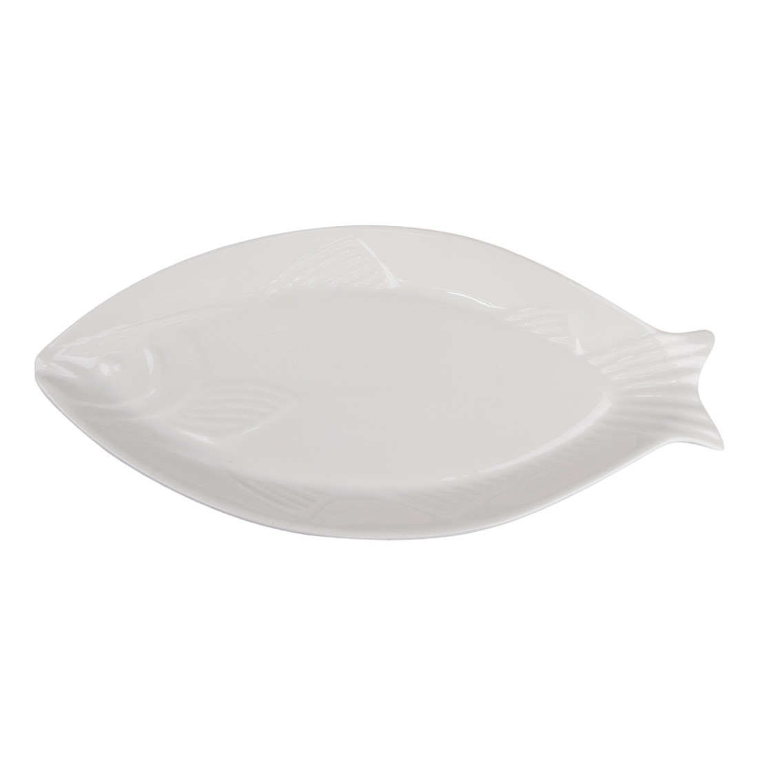 Platou ceramic in forma de peste, 35 cm Platou ceramic in forma de peste, 35 cm