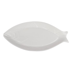Platou ceramic in forma de peste, 35 cm