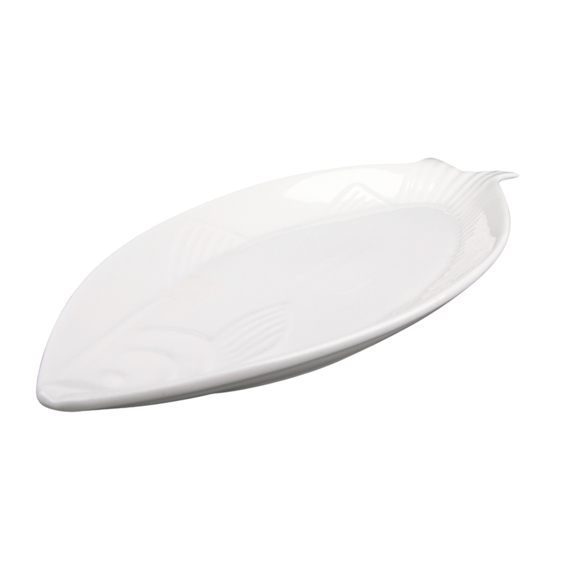 Platou ceramic in forma de peste, 35 cm Platou ceramic in forma de peste, 35 cm