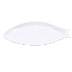 Platou ceramic in forma de peste, 40 cm