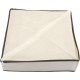 Cutie de depozitare din material textil, 7 compartimente, 32 x 32 x 10 cm, pentru lenjerie, sosete, accesorii si alte articole vestimentare, bej