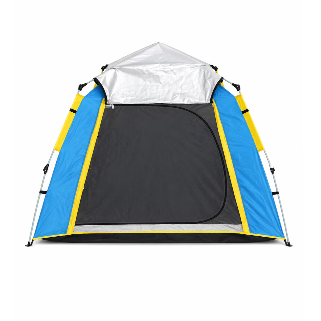 Cort camping cu ridicare automata, spatios, rezistent la vant, apa, material impermeabil, dimensiuni 2.22 x 2.22 m, 1.5 m inaltime Cort camping cu ridicare automata, spatios, rezistent la vant, apa, material impermeabil, dimensiuni 2.22 x 2.22 m, 1.5 m inaltime