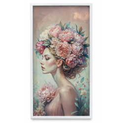 Tablou decorativ "Floral fantasy", 20 x 40 cm