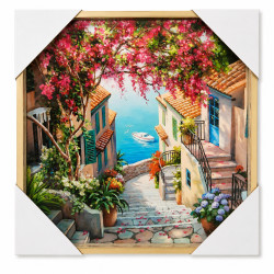 Tablou decorativ "Alee spre mare", 30 x 30 cm
