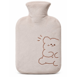 Sticla cu apa calda cu husa moale, 1250 ml