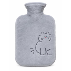Sticla cu apa calda cu husa moale, 1250 ml Sticla cu apa calda cu husa moale, 1250 ml
