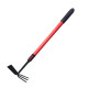 Sapa cu 2 utilizari din otel cu maner telescopic Sapa cu 2 utilizari din otel cu maner telescopic