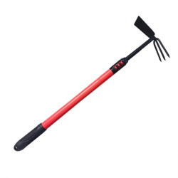 Sapa cu 2 utilizari din otel cu maner telescopic Sapa cu 2 utilizari din otel cu maner telescopic