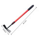 Sapa cu 2 utilizari din otel cu maner telescopic Sapa cu 2 utilizari din otel cu maner telescopic