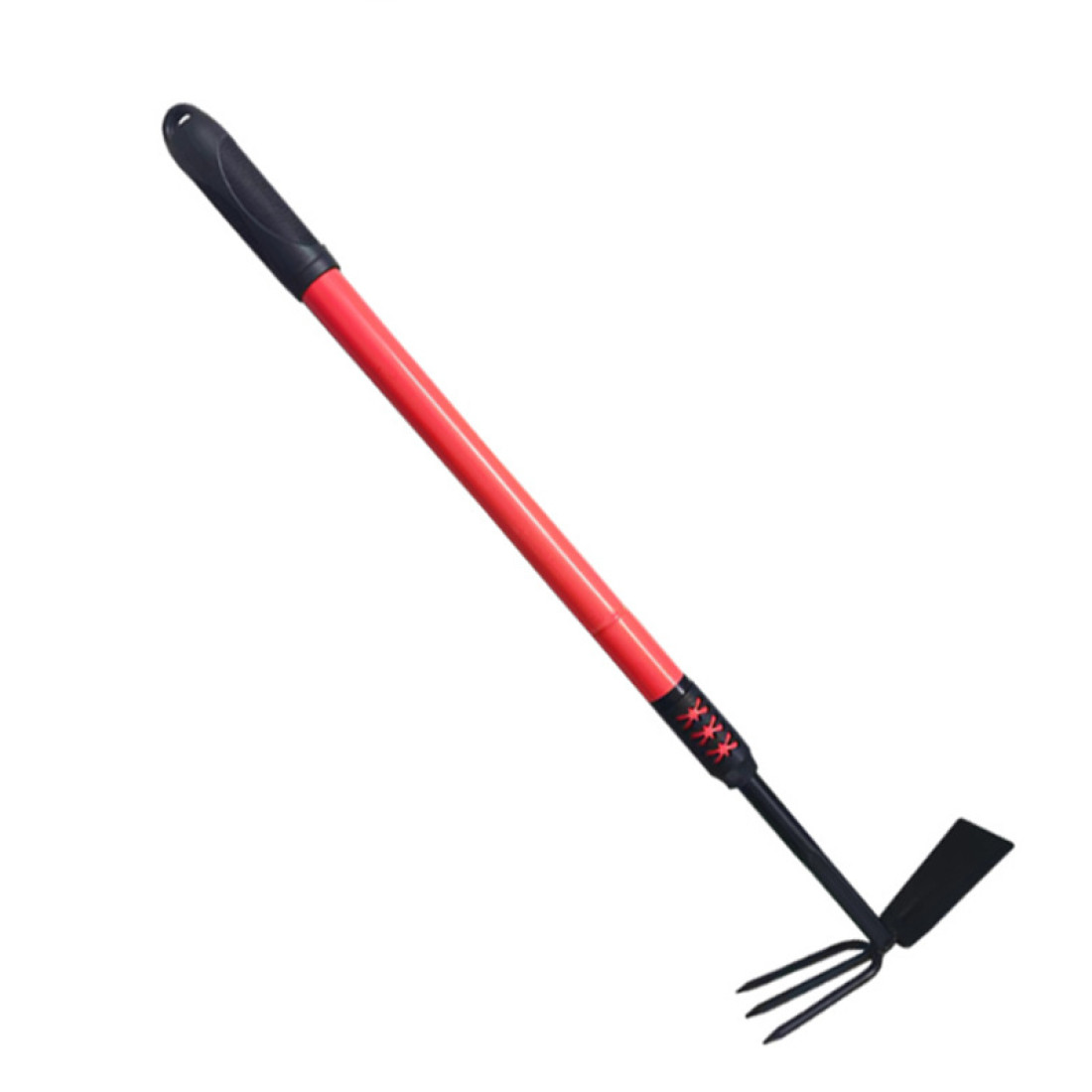 Sapa cu 2 utilizari din otel cu maner telescopic Sapa cu 2 utilizari din otel cu maner telescopic