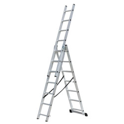 Scara multifunctionala 3x7 trepte din aluminiu