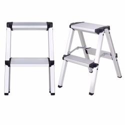 Scara dubla din aluminiu, 2 trepte