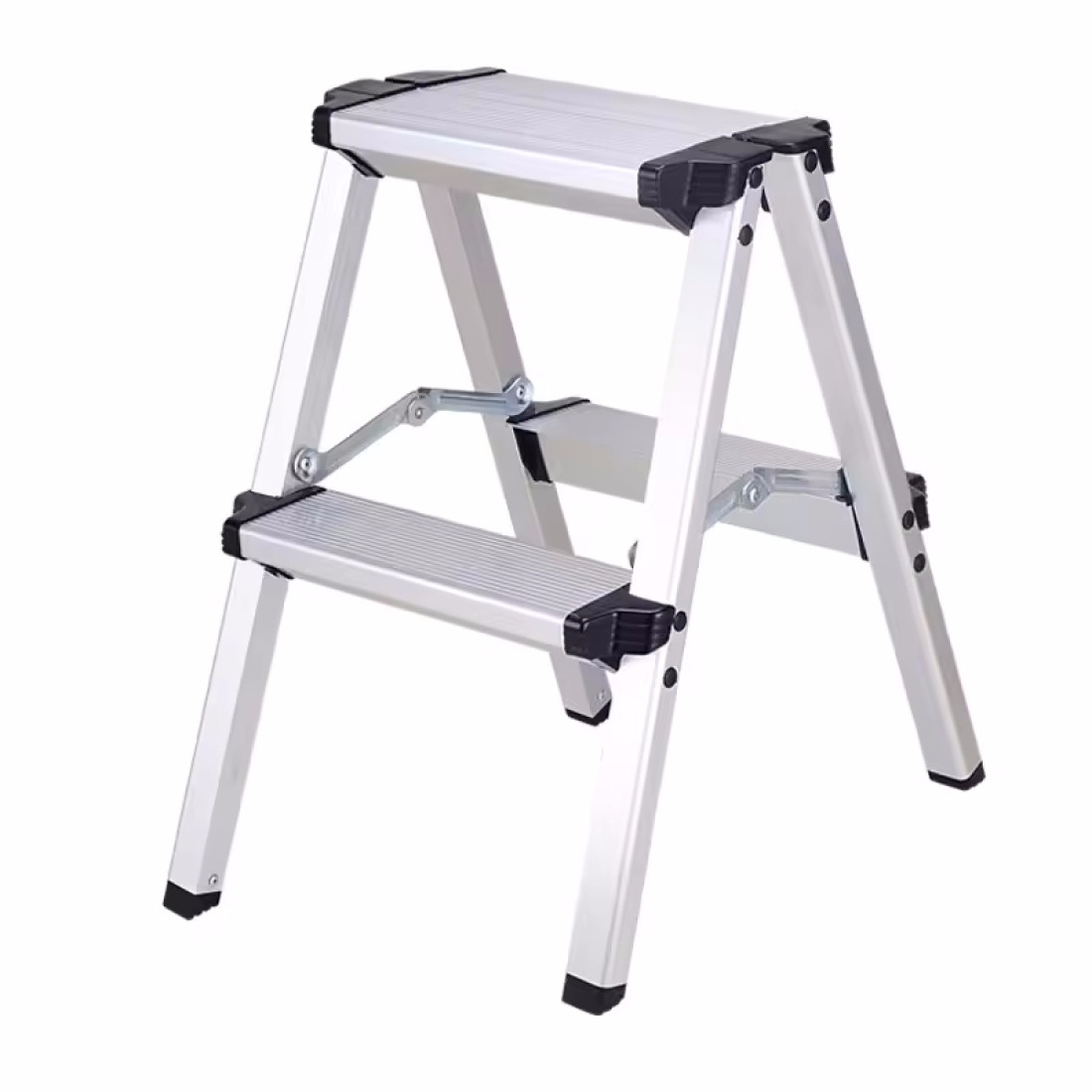 Scara dubla din aluminiu, 2 trepte